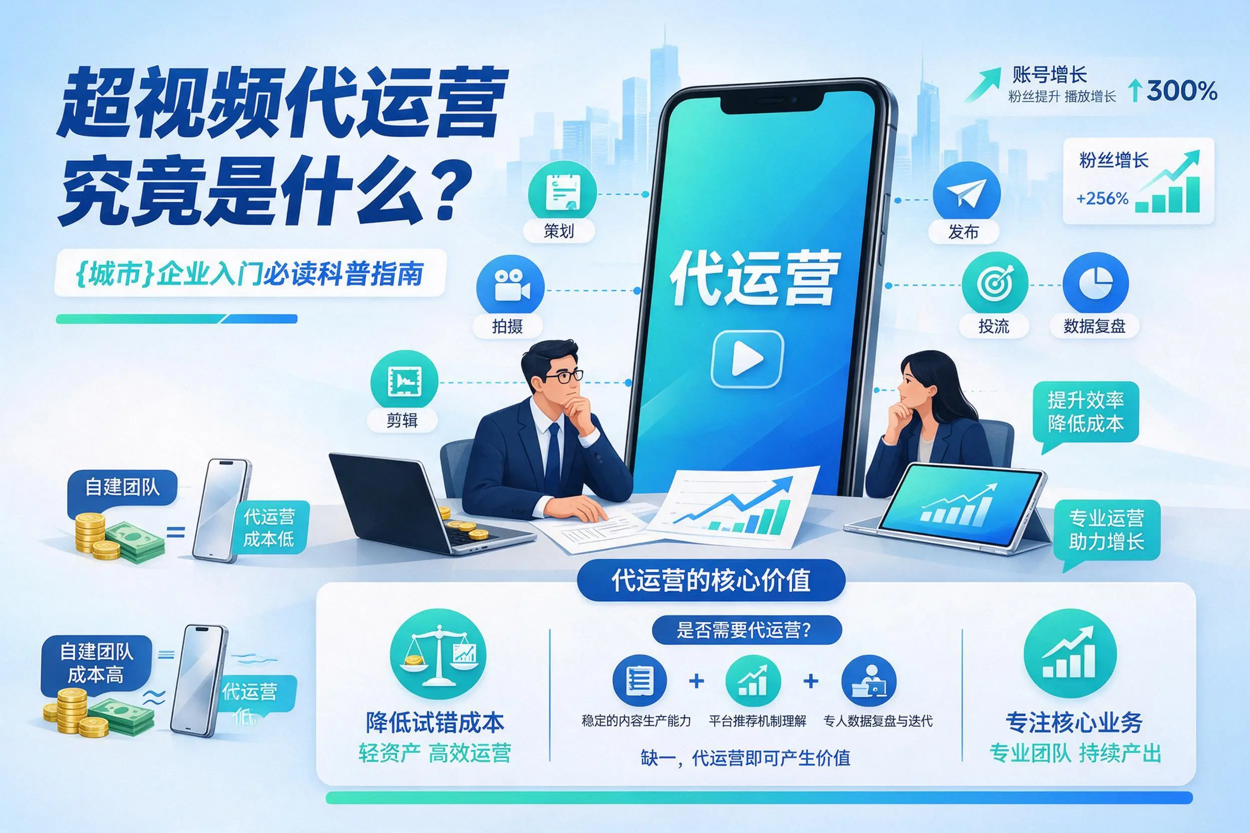 短视频代运营究竟是什么？楚雄企业入门必读科普指南