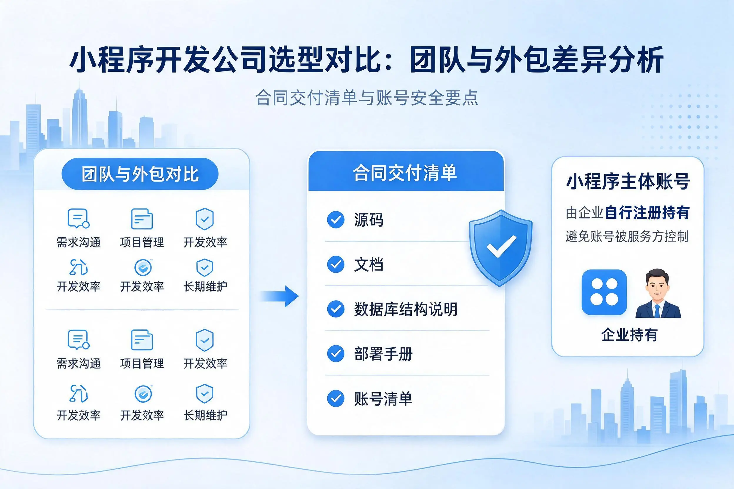 楚雄小程序开发公司选型对比:团队与外包差异分析