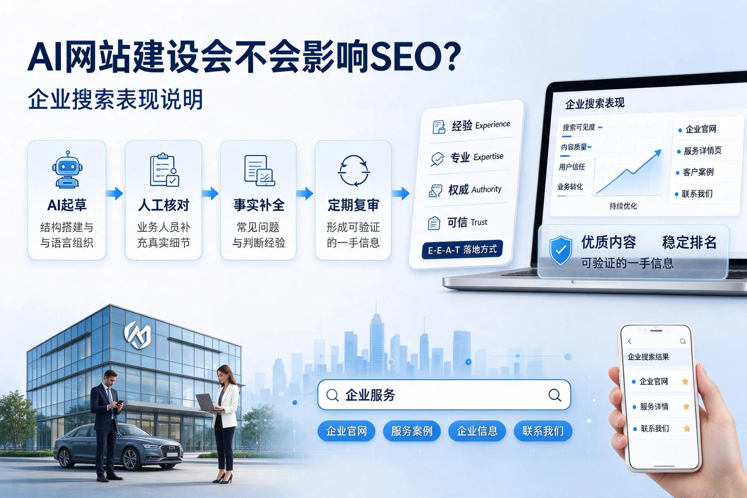 AI网站建设会不会影响SEO？楚雄企业搜索表现说明