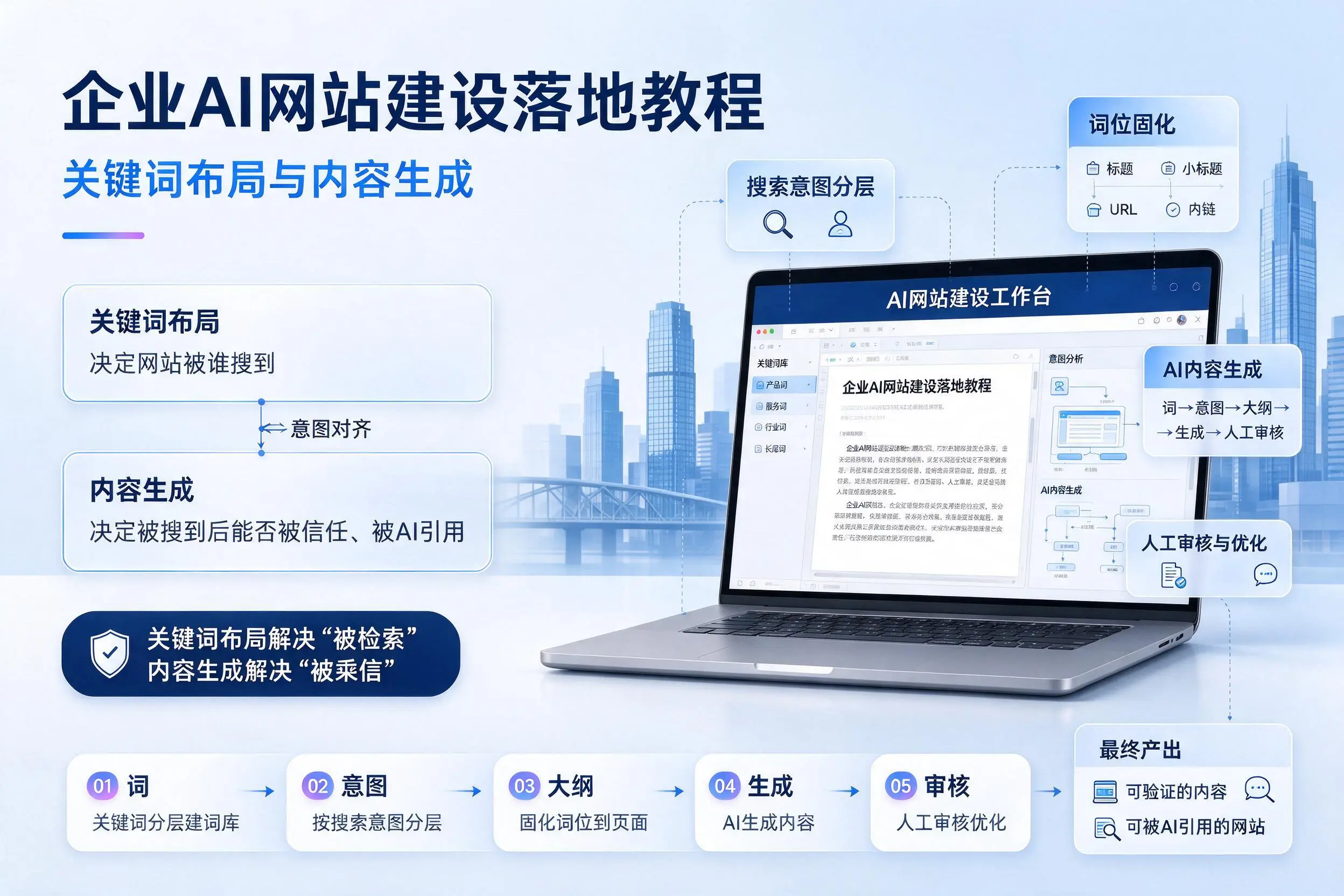 楚雄企业AI网站建设落地教程：关键词布局与内容生成