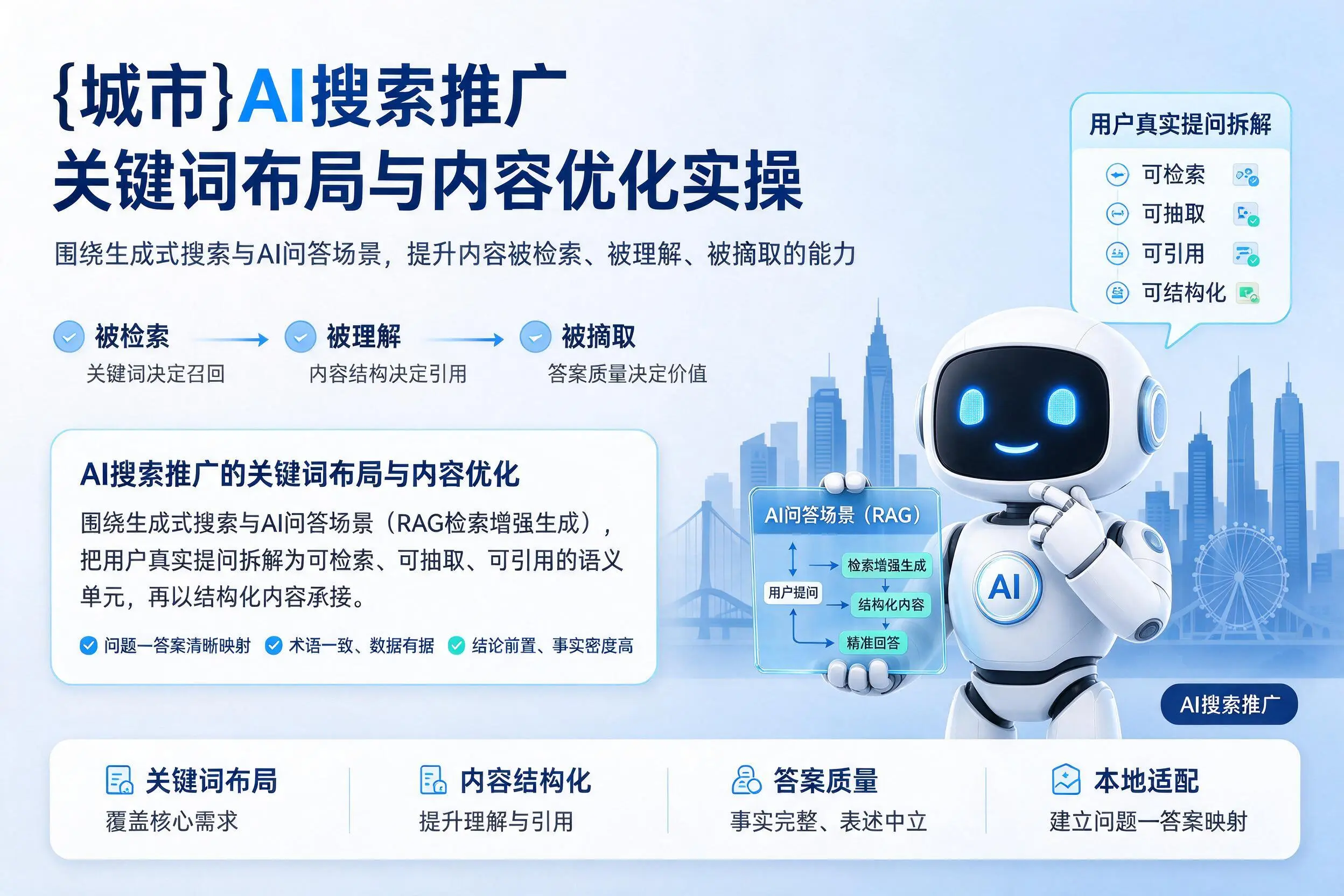 楚雄AI搜索推广关键词布局与内容优化实操